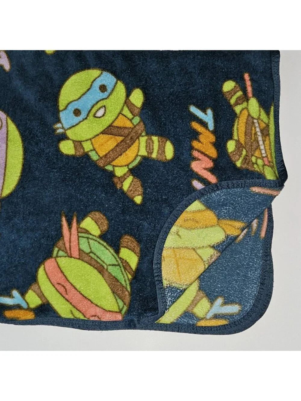 TMNT Teenage Mutant Ninja Turtles Fleece Blanket Northwest Lap Throw 42x48